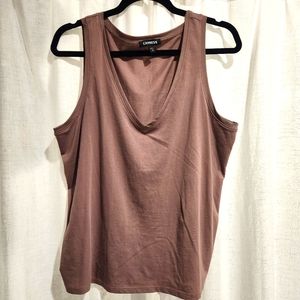 Express L cotton boxy tank
